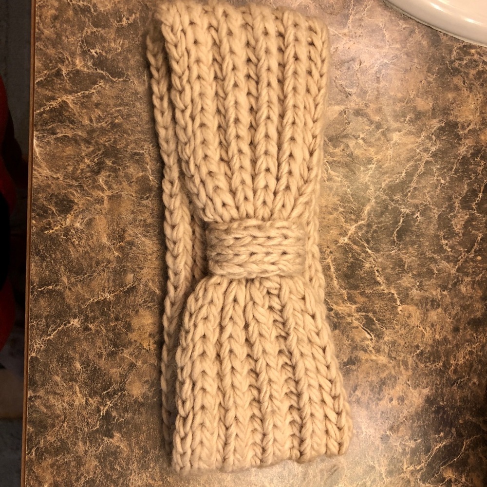 Warm fuzzy head wrap